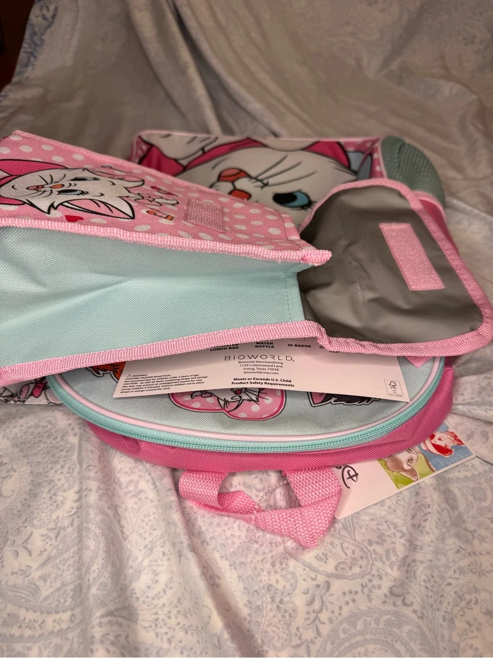The Aristocats Marie, Berlioz & Toulouse 5 Piece Backpack Set